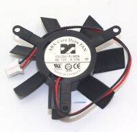 For FS1250-A1342A cooling fan 45MM diameter 39MM hole distance DC12V 0.17A graphics card fan