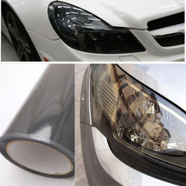 ฟิล์มติดไฟหน้า-car-light-film-40x100cm-ฟิล์มติดไฟหน้ารถยนต์-ฟิล์มดำติกรถ-ฟิล์มดำติดกระจก-ฟิล์มติดโคมไฟหน้ารถยนต์-ฟิล์มติดไฟท้าย-สีดำชา