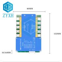 BMS 7S 24V 100A 150A 200A Lithium 18650 Battery Packs Charge Board BMS Balancer Equalizer PCB Temperature Protection with Cable