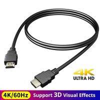 Kabel Video 2.0 1.4 Kawat 1080P Kompatibel dengan HDmi Pria 4K Kabel Koneksi Komputer Laptop 1M untuk Monitor Proyektor TV Pintar