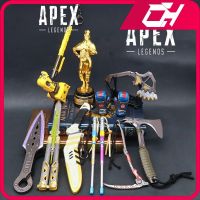 ✖ 27 piece Apex Legends Heirloom Octane Butterfly Knife Ash Swords Game Keychain Weapons Model Peripheral Toys For boys Kids gifts