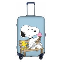 Snoopy เคสแล็ปท็อปแบบพกพากันกระแทกขนาด10-17นิ้วปลอกแบบมีแถบ