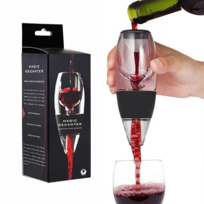 Wine Decanter Quick Sobering For Bar Party Kitchen Professional Red Wine Whisky Aerator Dispenser Pourer With Filter and Base
