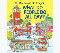 [หนังสือ เด็ก] PuiAlphabet: Richard ScarrysWhat Do People Do All Day? (Brand New) ปกอ่อน รวมนิทาน #richard