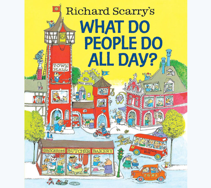 หนังสือ-เด็ก-puialphabet-richard-scarryswhat-do-people-do-all-day-brand-new-ปกอ่อน-รวมนิทาน-richard-printed-in-usa