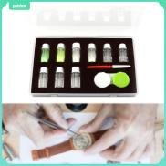 oshhni Watch Luminous Powder Set 4 Colors Watch Fluorescent Powder Set for