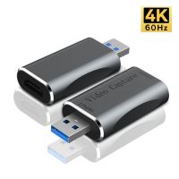 4K USB 3.0วิดีโอการ์ดบันทึก HDMI-เข้ากันได้1080P 60Fps HD เครื่องบันทึกวีดีโอ Graer สำหรับ OBS Captu การ์ดเกมการสตรีมสด