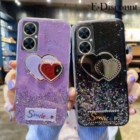 เคสโทรศัพท์ใหม่สำหรับฝาครอบ VIVO Y27กลิตเตอร์นิ่มใสลายดาวกระจกแต่งหน้าดวงจันทร์สำหรับ VIVO Y27เคส