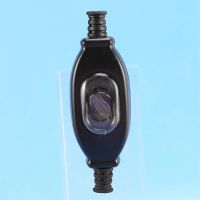 3A 250V Waterproof in Line Switch Cord Switch IP65 Round Wire Silver Contact Double Cut Switch Dust Switch