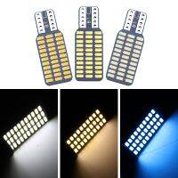 (Premium car) T10 W5W LED หลอดไฟ192 194 168 3014 33 SMD Dome หลอดไฟป้ายทะเบียน Canbus ข้อผิดพลาดฟรีภายในไฟ Super Bright White 12V