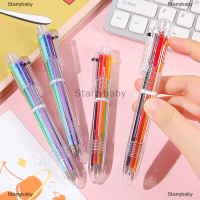 Star ปากกาลูกลื่น6สี1ชิ้นปากกาลูกลื่นขนาด0.7มม. สำหรับการเขียนโรงเรียนสำนักงานปากกาเครื่องเขียนสำหรับนักเรียน