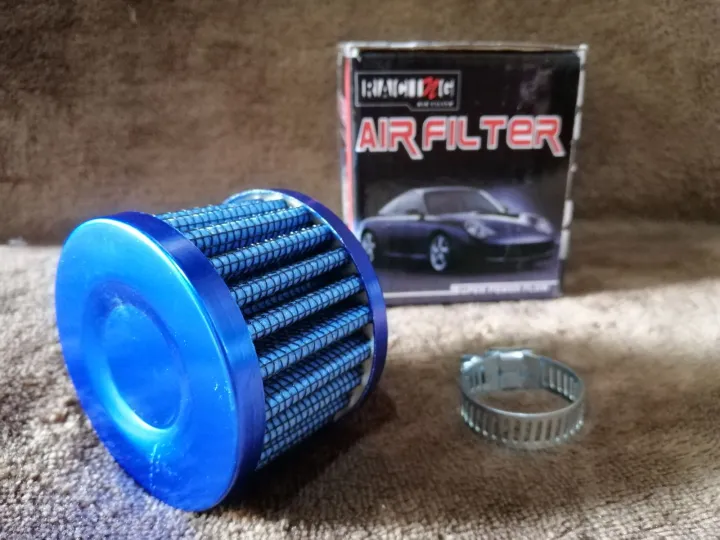 Air Intake Breather Filter 12mm Blue Lazada PH