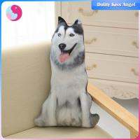 Dolity หมอนกำมะหยี่สุนัขจำลองสัตว์น่ารักผ้ากำมะหยี่สำหรับปาร์ตี้โซฟาห้องนอน