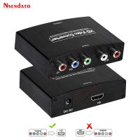 【CW】❂๑♛  5 Ypbpr Component to HDMI-compatible converter video hd audio converters adapters PS3/2