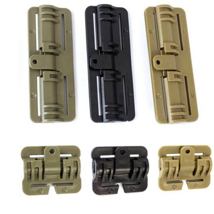 LUC 2PCS Vest Quick Release Buckle Slider MOLLE Strip Module Strip ...