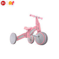 Qi Xiaobai childrens balance bike Rolling Bike- Pink จักรยานทรงตัวเด็ก โหมดคู่  จักรยานเด็ก สามล้อ รถสามล้อเด็ รถสมดุล อายุที่เหมาะสม:1-2 ปี /74-85cm