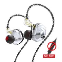 TRN VX 6BA 1DD Hybrid Unit In Ear Earphone IEM HIFI DJ Monitor Metal Running Sport Earphones Earplug Headset TRN BA8 V90 BA5 X6