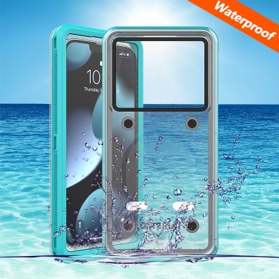 IP68กรณีกันน้ำสำหรับ Samsung Galaxy A52S A13 A32 A22 A12 A21S A31 A02S A03S M51 4G 5G เปลือกว่ายน้ำดำน้ำกลางแจ้งกันกระแทกป้องกันกรณี