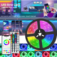 ร้อน30เมตรสมาร์ทไฟ LED แถบ RGB SMD5050ไฟนีออนซิงค์กับเพลงบลูทูธระยะไกลไฟ LED สำหรับห้องไฟคริสต์มาส Decration