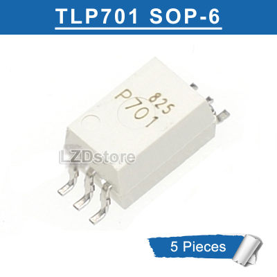 5ชิ้น TLP701 SOP-6 P701 P701F SOP6 P701H SOP SMD Drive Optocoupler ใหม่ดั้งเดิม