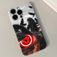 Uchiha for iPhone 14 13 12 MINI XR X XS 8 7 6 6S Tough Cover Frame Pattern Funda