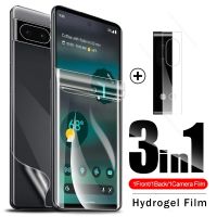 1-To-3 Front Back Soft Hydrogel Film for Google Pixel 6A 6 A A6 Camera Glass Goo Gle Pixel6a Pixel6 Pro 5G Screen Protector Film