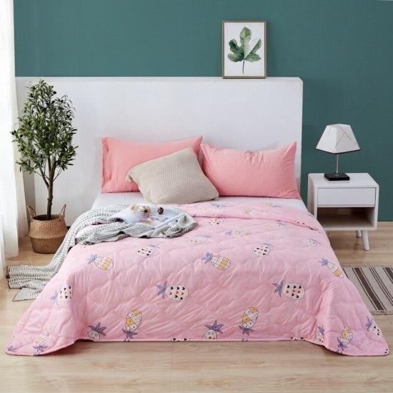 Mùa hè 2023 chăn bông tóc giả mỏng điều hòa comforter mềm mại thoáng khí - ảnh sản phẩm 25