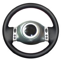 Car Steering Wheel Cover For Mini Coupe 2001-2006 Mini R50 R53 R60 Customized Steering Wrap Microfiber Steering Wheels Accessories