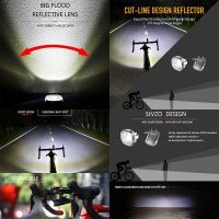 Enfitnix Navi800 Outdoor 800 Lumens Usb ไฟฉายกันน้ํา 5 โหมดกันน้ําสําหรับติดด้านหน้ารถจักรยาน / Xoss ขี่จักรยานTH