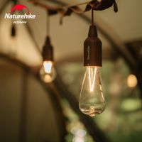 Naturehike Outdoor Light Pull String Lamp Ultralight Portable Lamp Battery Waterproof Light Home Picnic Camping Atmosphere Lamp