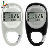 การออกกำลังกาย Pedometer แบบพกพากีฬาแคลอรี่นับจอแสดงผลดิจิตอลสำหรับตั้งแคมป์เดินป่าอุปกรณ์ออกกำลังกายสำหรับผู้ชายผู้หญิง