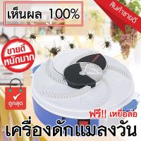 เครื่องดักแมลงวันไฟฟ้า Automatic Flytrap นวัตกรรมใหม่สิทธิบัตรจากไต้หวัน เห็นผล ใน 15นาที!!