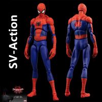 ของเล่นเด็กในตลาดสไปเดอร์แมนยูเนี่ยน SV-Action Inel Spider VERSE SPIDER-Man PERTER B PARKER คอลเลกชั่นของเล่น PVC