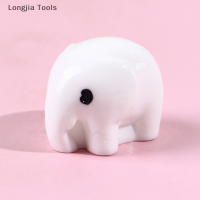 Longjia Tools หุ่นช้างและสัตว์ในประเทศไทยรูปปั้นช้างขนาดเล็กเป็นงานฝีมือขนาดเล็กแบบทำมือสำหรับตกแต่งห้องในบ้านและสวน