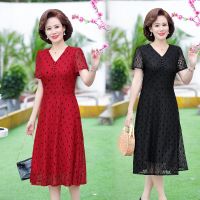 【Ladies shop】 Dots PrintBeach Midi Dresses ชุดปาร์ตี้ Bodycon Bodycon Vestidos