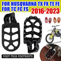 For Husqvarna 2016-2023 TX FX TE FE TC FC FS 85 125 150 250 300 400 450 500 501 Footrest Footpeg Foot Pegs Rests Pedals Parts