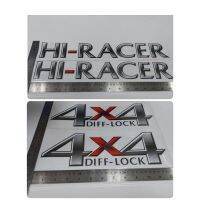 สติ๊กเกอร์แบบแดั้งเดิม ติดข้างกระบะ MAZDA BT50  ปี 2020 คำว่า 4×4 DIFF-LOCK หรือ HI-RACER DIFFLOCK HIRACER ติดรถ แต่งรถ sticker มาสด้า ปี2020 สวย งานดี หายาก