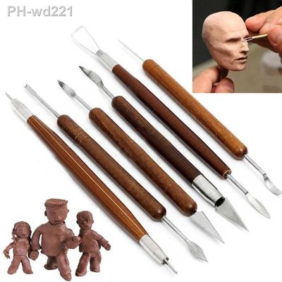 Beginner Clay Pottery Ceramic Sculpting Tools Pottery Woodwork Sculpting Tool Kit DIY Wood Clay Crafts Modeling Tools