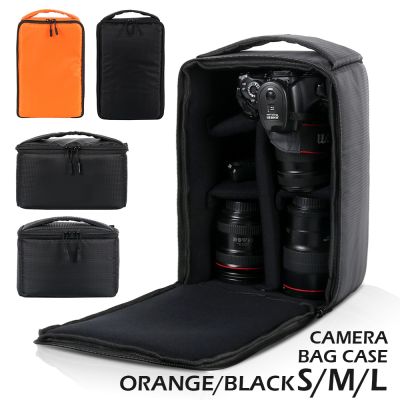 กระเป๋ากล้องดิจิตอล Dslr กระเป๋ากันน้ำอเนกประสงค์เป้ใส่กล้องถ่ายรูปสำหรับกล้อง Nikon Canon วิดีโอ DSLR ดิจิตอลกระเป๋าใส่โน๊ตบุ๊คแบบพกพาเคส