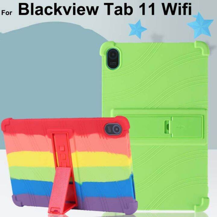 ป้องกันซิลิโคนเคสสำหรับ-blackview-tab-11-se-tab-11-wifi-แบบนิ่มป้องกันการตก-tab11ที่ยึดแท่นตั้งปลอก-tab11wifi-tab11se-ป้องกันการตก