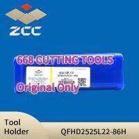 ZCCCT QFHD 2525R / L 13/22 58/86/130 / 185H ซีรีส์ 100% ตัวจับยึดเครื่องมือดั้งเดิม QFHD2525L22-86H เครื่องมือกลึงร่องและกลึงพื้นผิวปลาย