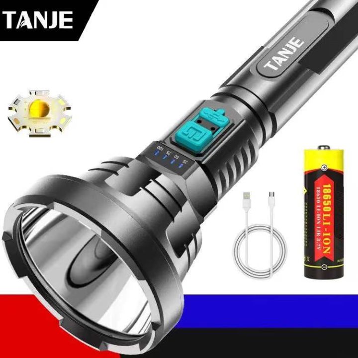 ไฟฉาย-led-p700-อเนกประสงค์-ส่องไกล-4999-เมตร-ใช้งาน-20-ปีไม่เสียหาย