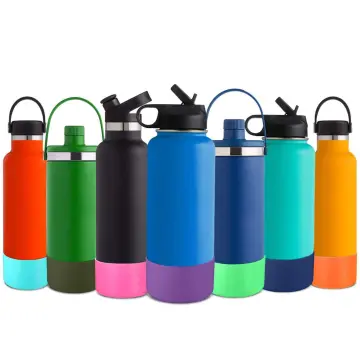 Protective Silicone Boot For Vacuum Cup 12-40 Oz Standard And Wide Mouth Water  Bottles, Anti-Slip Bottom Sleeve Cover For Stainless Steel Water Bottle