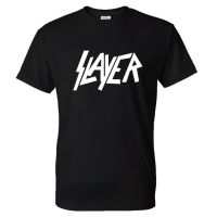 Metal Band Tshirt Slayer Print Men T Shirt Camisetas Gildan Spot 100% Cotton