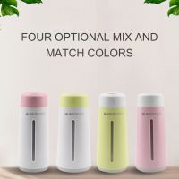 Portable Humidifier Air Purifier For Car And Room Desktop USB Air Purifier For Travel Colorful Light Double Spray Modes