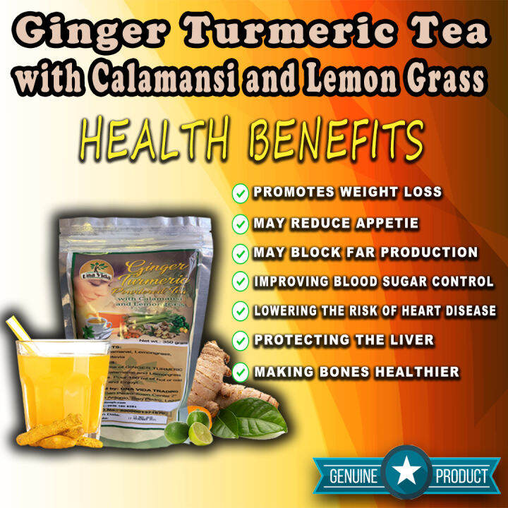 Lane/ Una Vida/ Ginger Turmeric Tea w/ Calamansi and