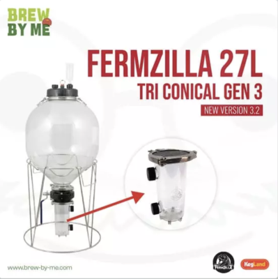 ถังหมักเบียร์ FermZilla ขนาด 27L รุ่น Conical Uni Tank Fermenter