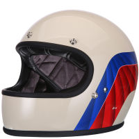 หมวกกันน๊อคแรนด์ AMZ แบบเต็มใบ Full Face Vintage helmets นำเข้าจาก USA มีมาตราฐาน DOT