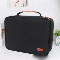 IKSNAIL Multifunctional Document Storage Bag Multi-Layer Document Organizer Bag Document Passport Bag Suitable for Office