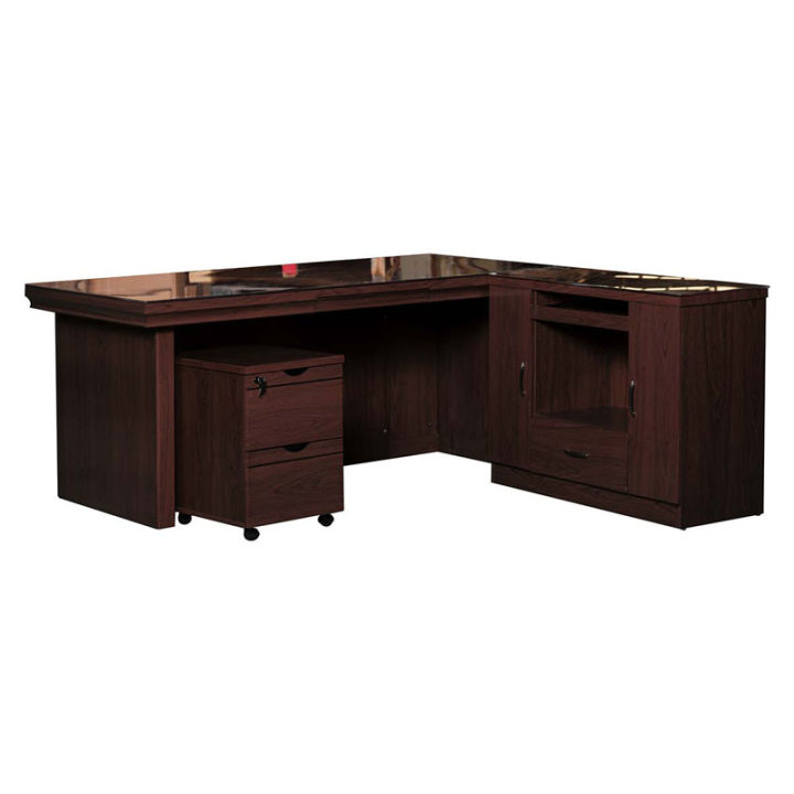 เลือกขนาดได้-โต๊ะสำนักงาน-โครงไม้-โต๊ะทำงานผู้บริหาร-โต๊ะผู้บริหาร